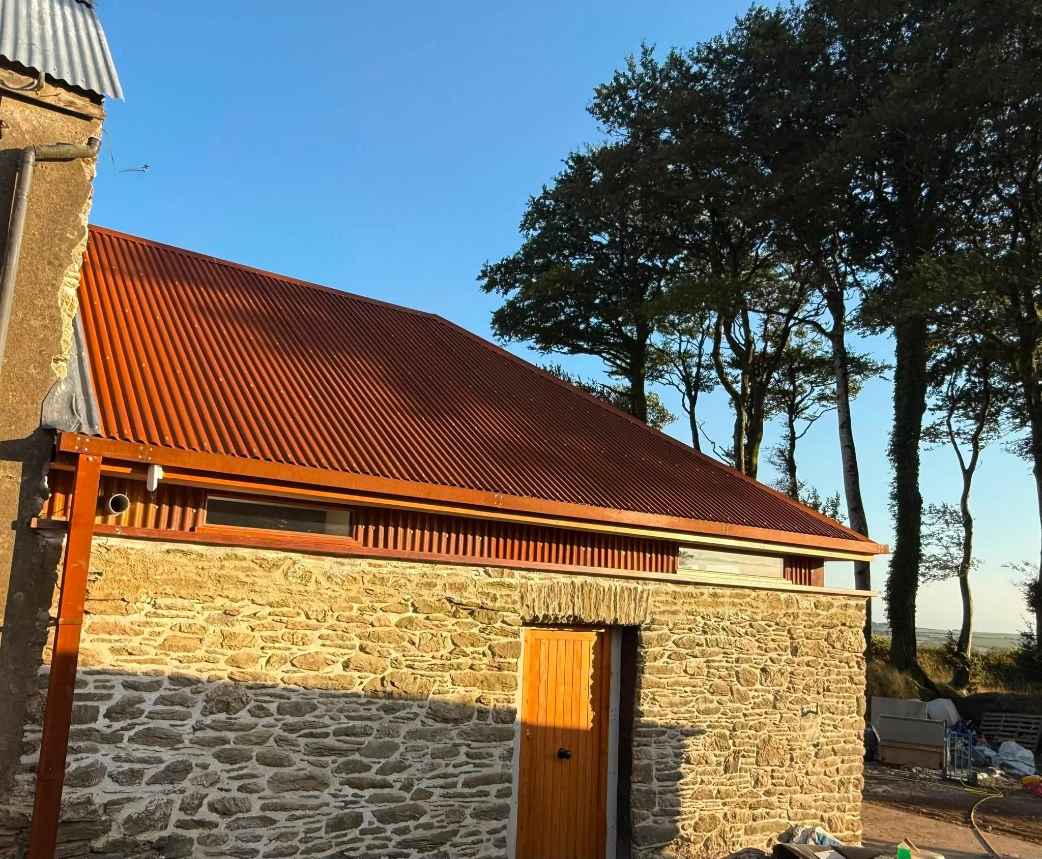 Stone barn conversion, North Devon
