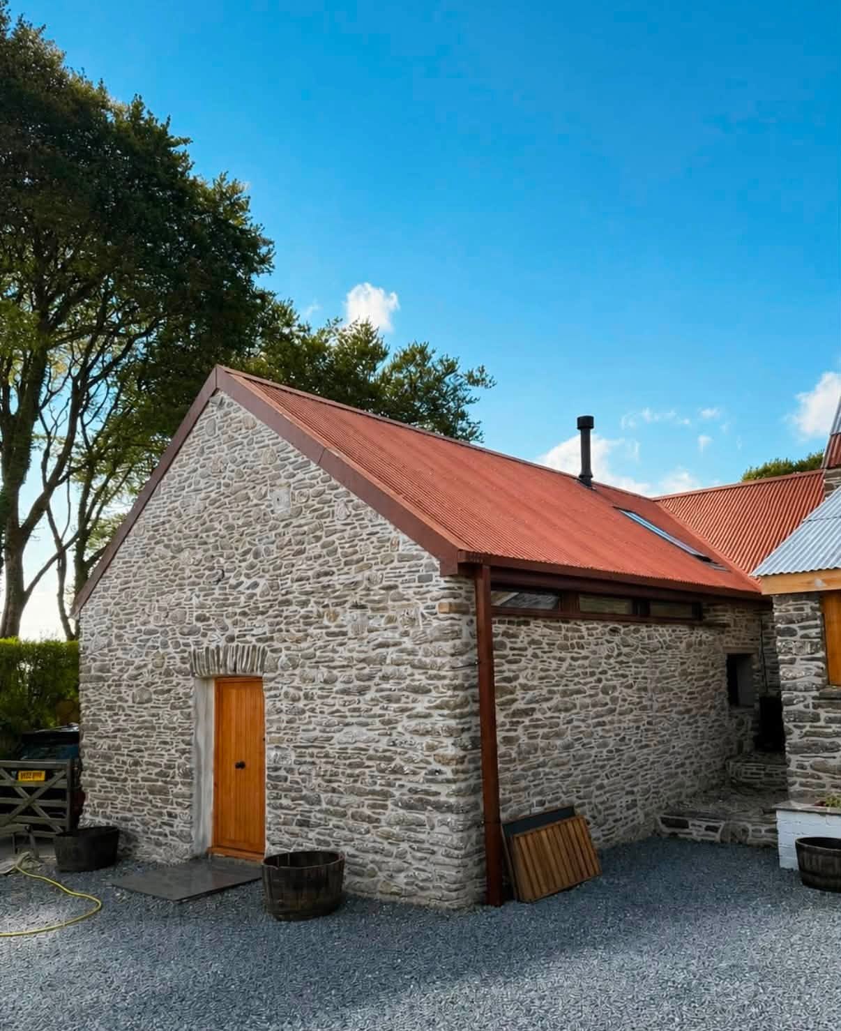 Stone barn conversion, North Devon