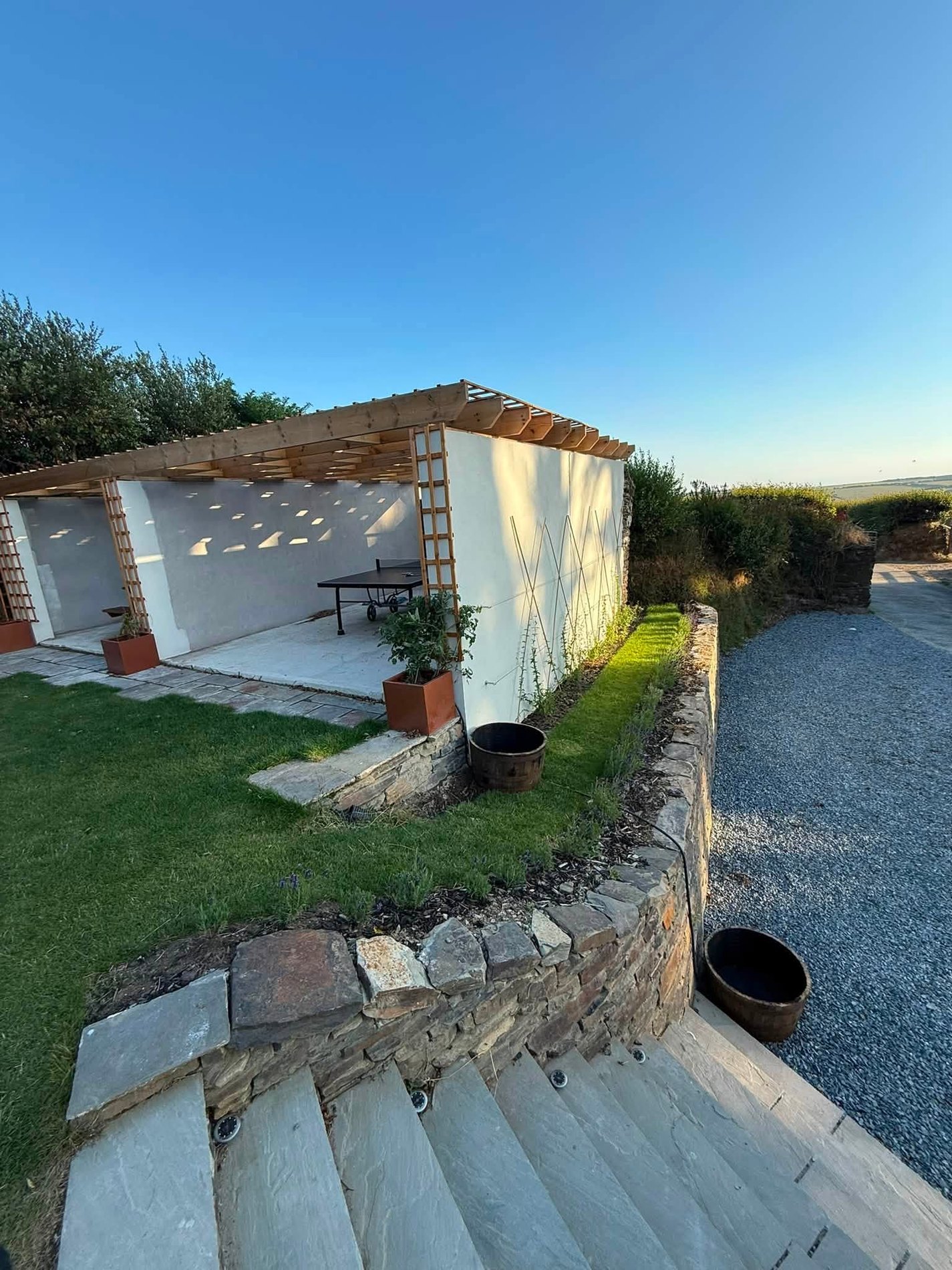Stone barn conversion, North Devon