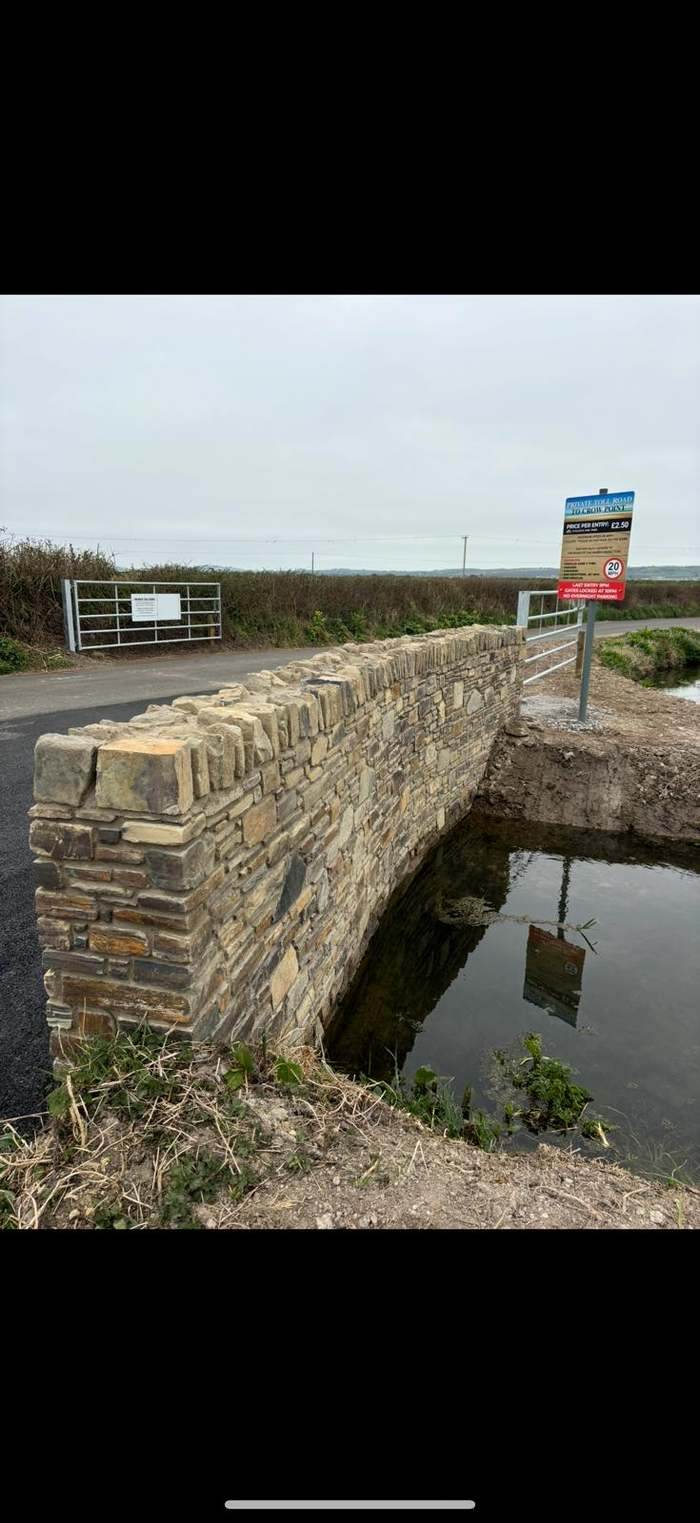 Traditional heritage stonework by G Stanbury Building Services near Holsworthy, Devon