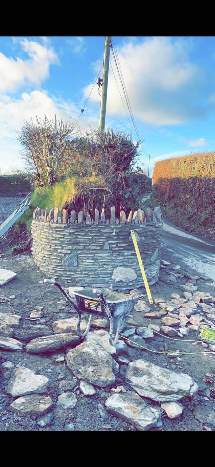 Natural stonework by G Stanbury Building Services near Croyde, Devon