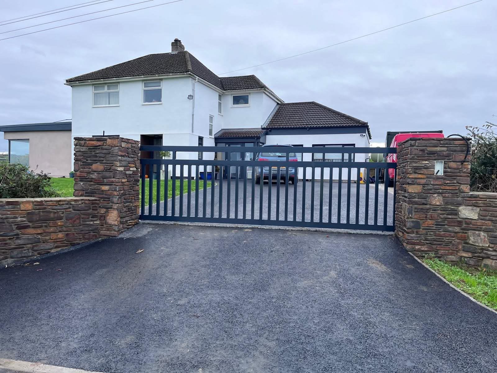 Gate piers and entrances