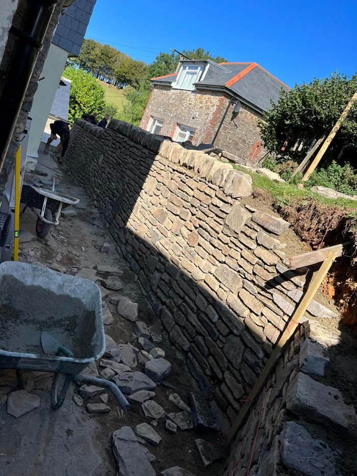 Natural stonework by G Stanbury Building Services near Great Torrington, Devon