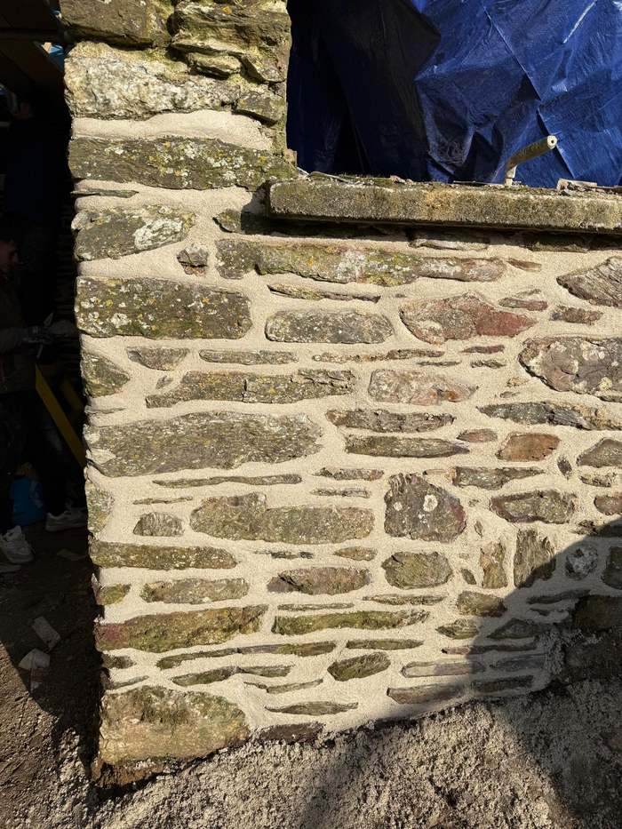 Traditional heritage stonework by G Stanbury Building Services near Holsworthy, Devon