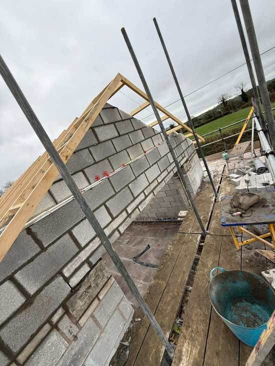 Extension and building work by G Stanbury Building Services near Instow, Devon