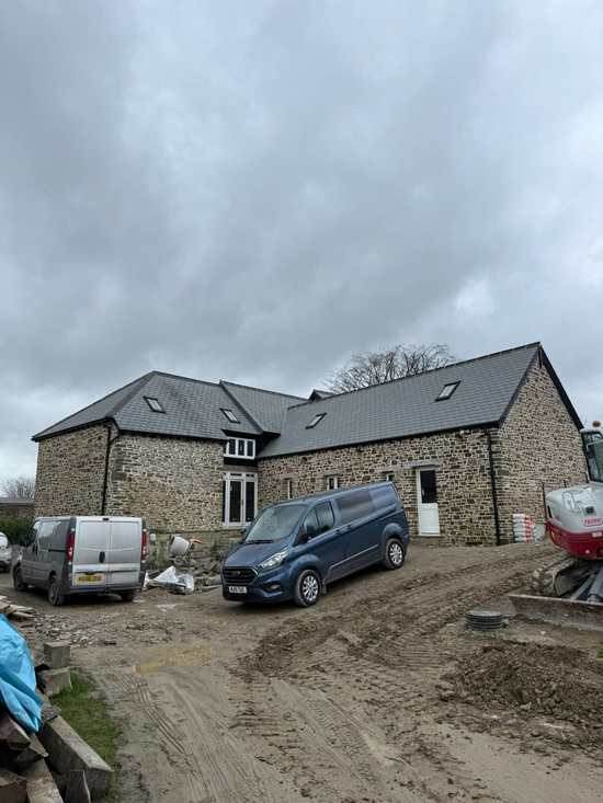 Extension and building work by G Stanbury Building Services near Instow, Devon