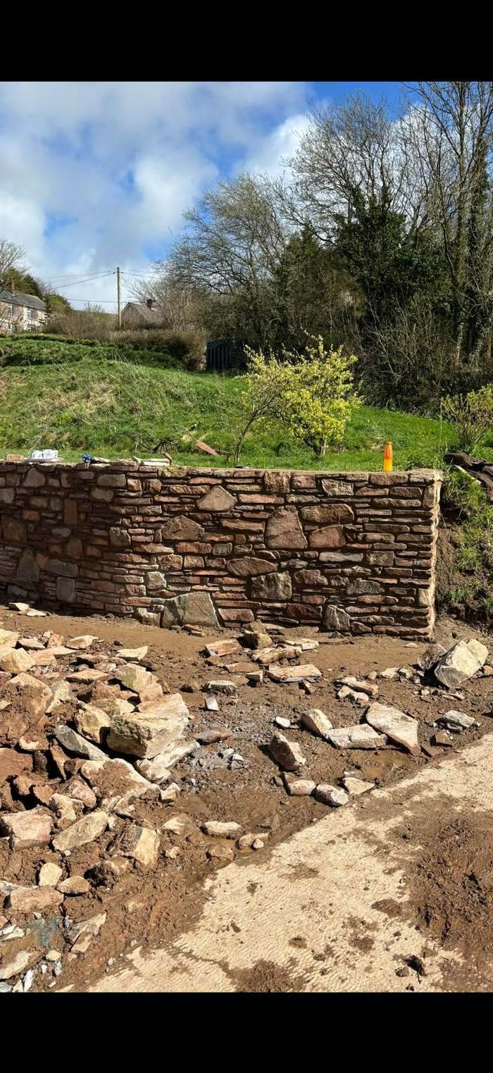 Natural stonework by G Stanbury Building Services near Instow, Devon