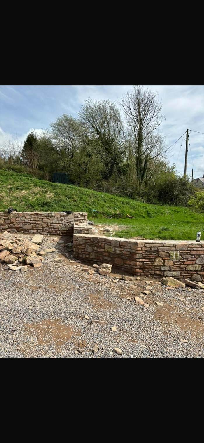 Traditional heritage stonework by G Stanbury Building Services near Bideford, Devon