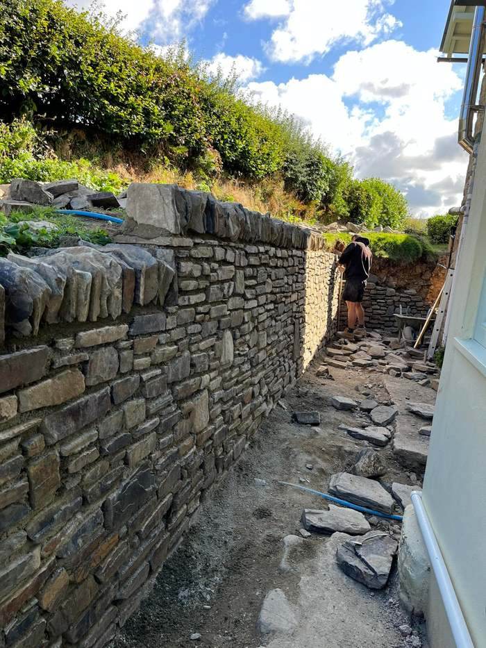 Natural stonework by G Stanbury Building Services near Croyde, Devon