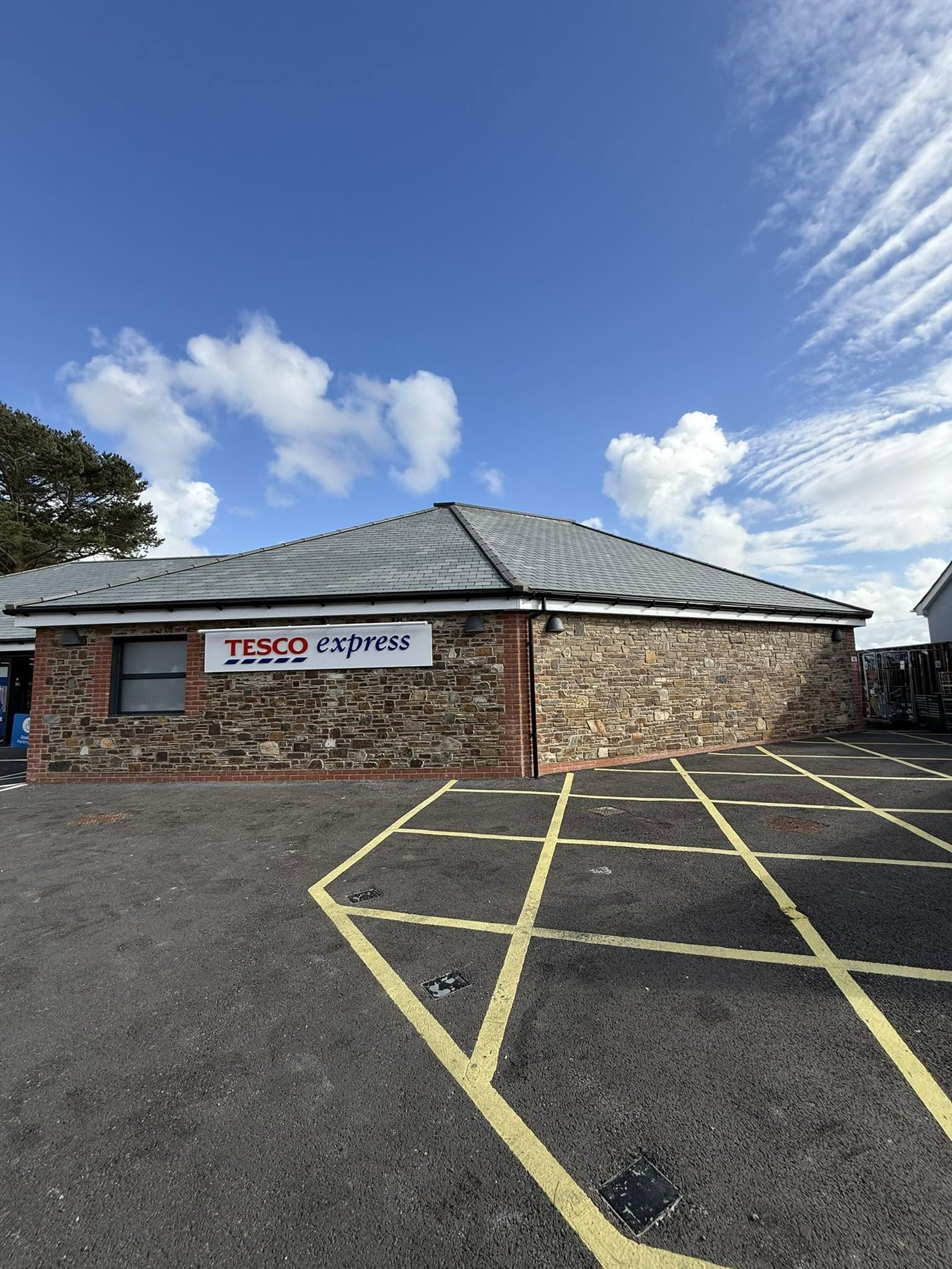 Tesco Express — Stone Facade