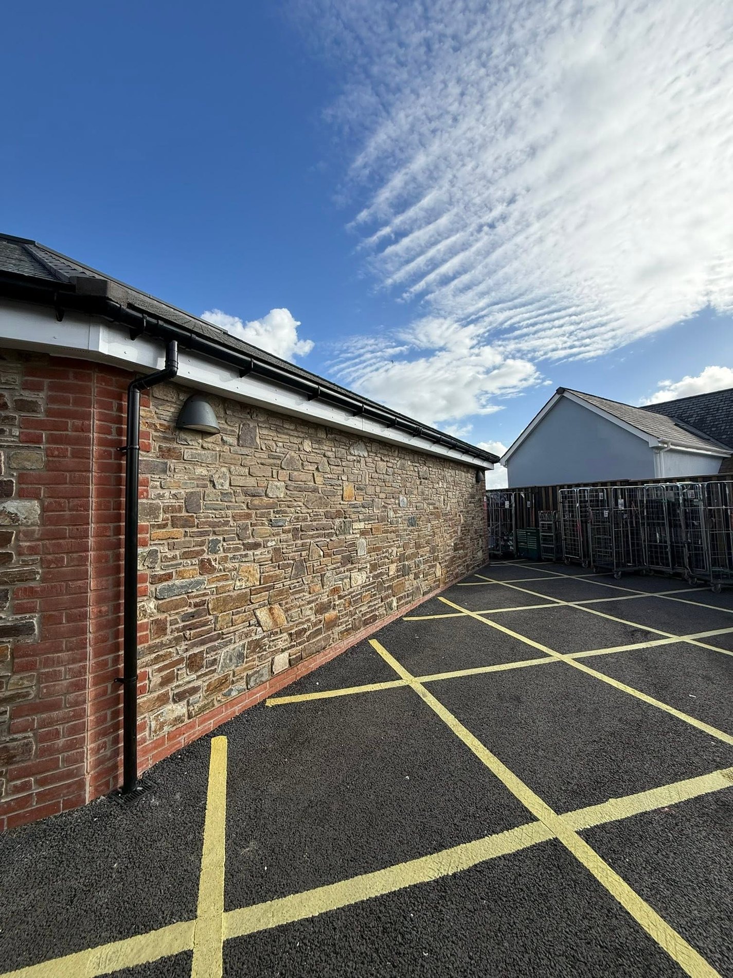 Tesco Express — Stone Facade