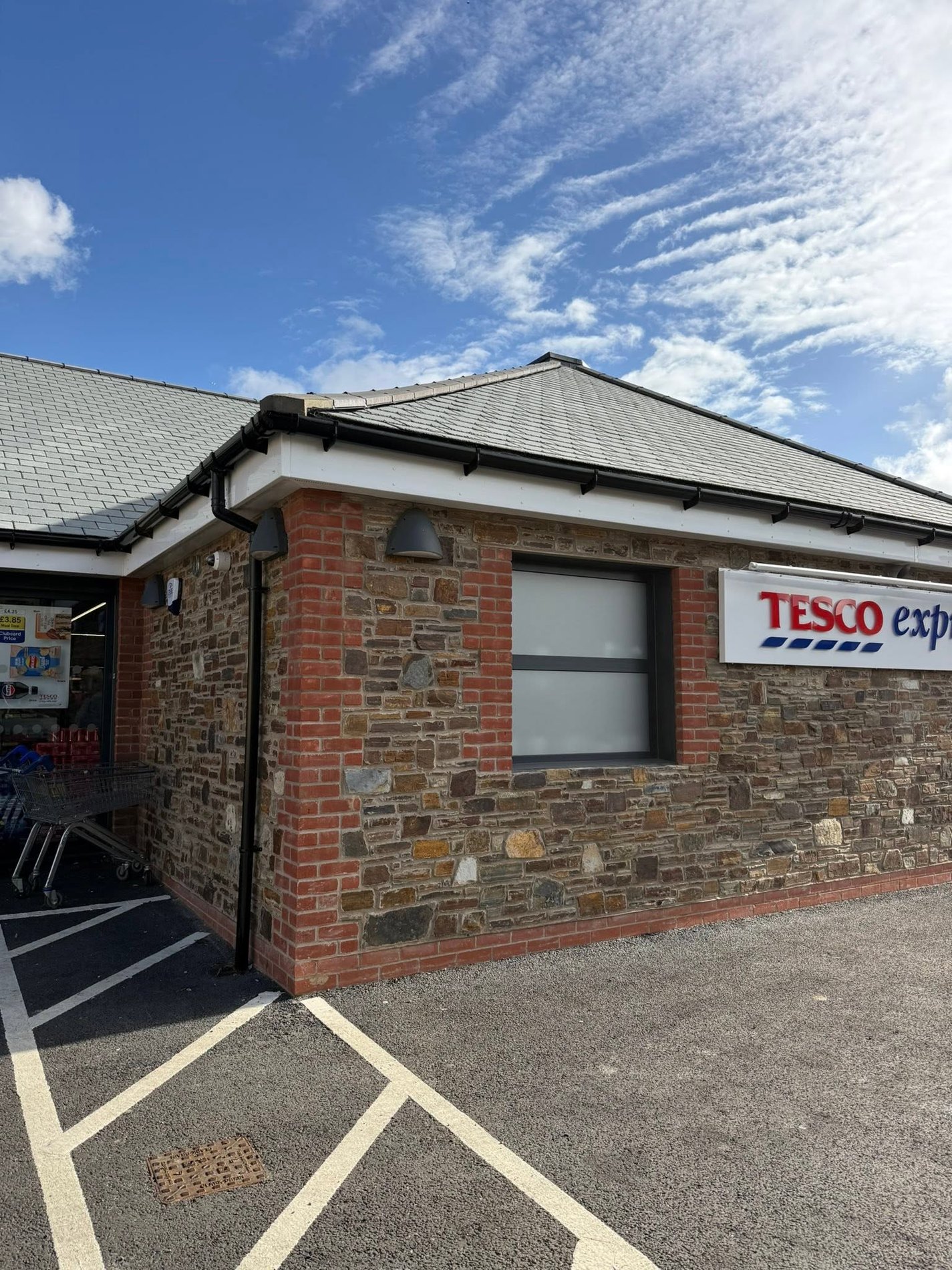 Tesco Express — Stone Facade